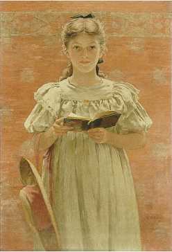 Sample artwork by Walter Maxwell MacEwen (1860 - 1943), known for genre, figure and portrait easel painting, murals - View similar artists and auction records