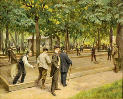 Les joueurs de boules