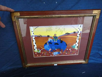 Vache bleue by Youri Iefimov - Auction record, sale price, and art valuation. Compare with similar artists and explore comparable artworks.