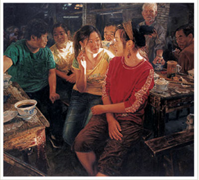 TEAHOUSE SERIES by Anjian Chen - Auction record, sale price, and art valuation. Compare with similar artists and explore comparable artworks.