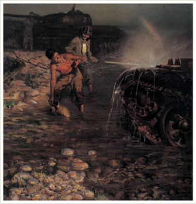 WASHING THE CAR