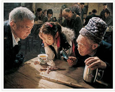 Tea House Series-The Cross o the Table