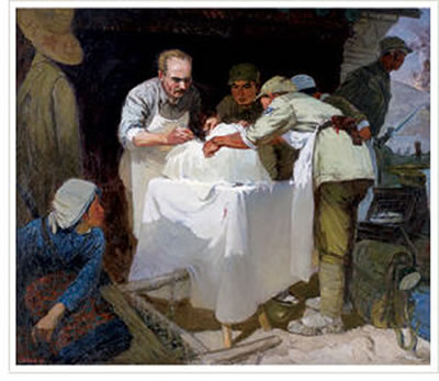 DOCTOR BETHUNE by Feng Xiao - Auction record, sale price, and art valuation. Compare with similar artists and explore comparable artworks.