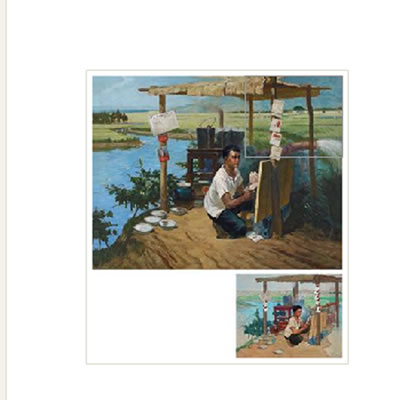 PUMPING STATION IN THE FIELD(ATTACH THE SKETCH OF NEW YEAR PICTURES)