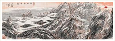 SUNRISE AT MT.TAISHAN