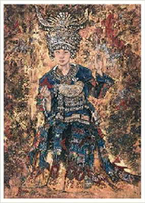 THE GIRL OF MIAO NATIONALITY by Yushui Cai - Auction record, sale price, and art valuation. Compare with similar artists and explore comparable artworks.