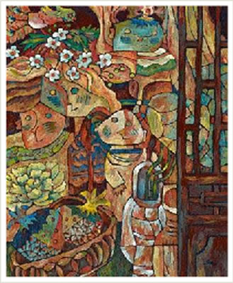 AROMA FLOATING by Fej (Fei) Shao - Auction record, sale price, and art valuation. Compare with similar artists and explore comparable artworks.