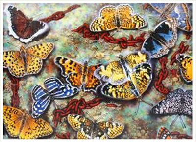 BUTTERFLY.CHAIN by Jingping Cao - Auction record, sale price, and art valuation. Compare with similar artists and explore comparable artworks.