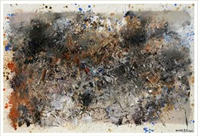 ABOUT THE LIGHT-CRIMSON PAINTING NO.9 by Yigang Wang - Auction record, sale price, and art valuation. Compare with similar artists and explore comparable artworks.