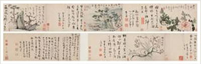FLOWERS,LANDSCAPES AND CALLIGRAPHY