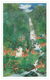 GIRL WITH DEERS