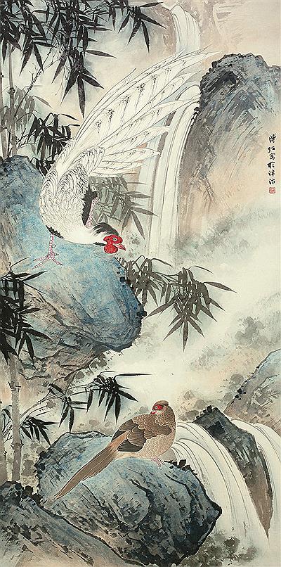 PHEASANT AND BAMBOO