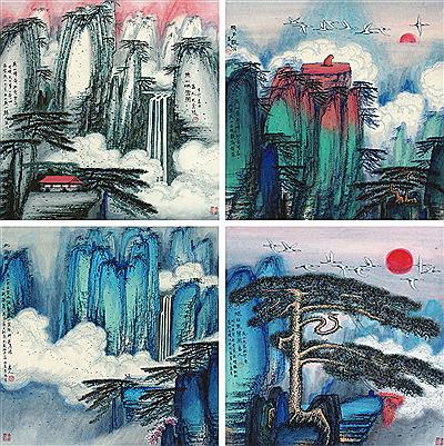 Landscape by Ren Ji - Auction record, sale price, and art valuation. Compare with similar artists and explore comparable artworks.