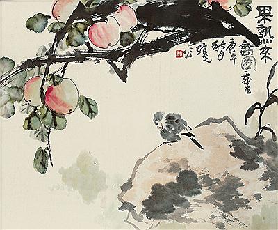 BIRD AND PEACH