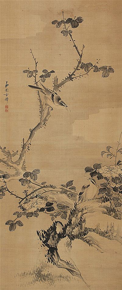 BIRDS AND FLOWERS