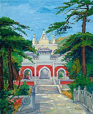 BIYUN TEMPLE ON THE FRAGRANT HILLS OF BEIJING