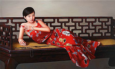 MISS by Chengwei Wu - Auction record, sale price, and art valuation. Compare with similar artists and explore comparable artworks.