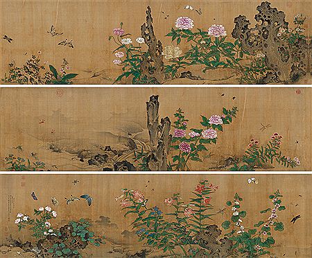 AUSPICIOUS FLOWERS AFTER QIAN XUAN