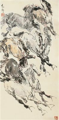 Sample artwork by Boshu Liu (Born 1935), known for painting - View similar artists and auction records