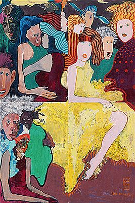 THE EMBRACE by Luis Chan - Auction record, sale price, and art valuation. Compare with similar artists and explore comparable artworks.