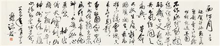 CALLIGRAPHY IN RUNNING SCRIPT by Moruo Guo - Auction record, sale price, and art valuation. Compare with similar artists and explore comparable artworks.