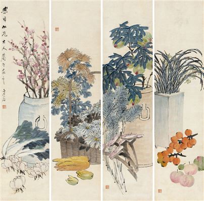 Sample artwork by Gu Xu (1823 - 1896), known for painting - View similar artists and auction records