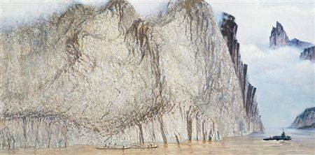 THE THREE GORGES DAM by Zhenghua Wang - Auction record, sale price, and art valuation. Compare with similar artists and explore comparable artworks.