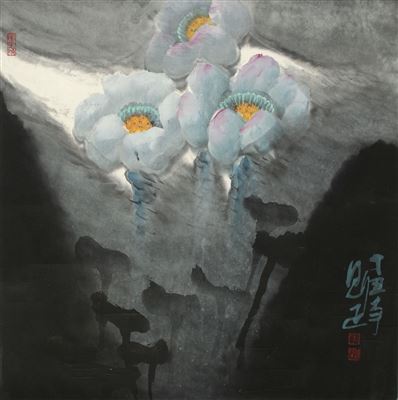 Lotus by Kuizheng Li - Auction record, sale price, and art valuation. Compare with similar artists and explore comparable artworks.