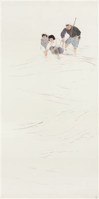 Sample artwork by Yi Wu (Born 1966), known for painting - View similar artists and auction records