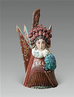 Sample artwork by Tong Wu (Born 1973), known for sculpture, scroll painting - View similar artists and auction records
