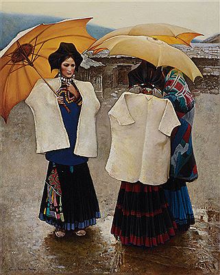 VILLAGE IN THE EVENING MIST by Xiao-Hua Gao - Auction record, sale price, and art valuation. Compare with similar artists and explore comparable artworks.
