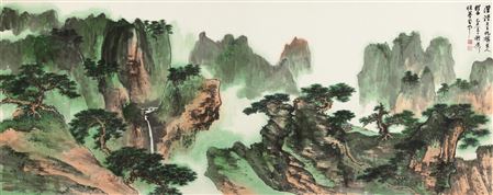 PINES IN MOUNTAIN