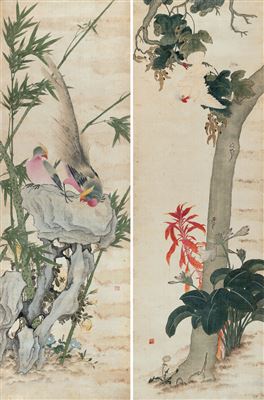 BIRDS AND FLOWERS