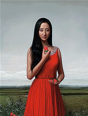 Sample artwork by Song Zhou (Born 1982), known for painting - View similar artists and auction records