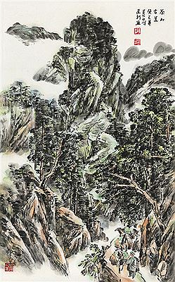 Sample artwork by Jianxin Shu (Born 1957), known for painting - View similar artists and auction records