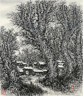 Sample artwork by Shunlin Zhu (Born 1957), known for painting - View similar artists and auction records