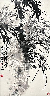 ORCHID AND BAMBOO