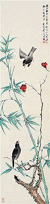 SPARROW AND BAMBOO