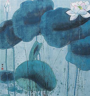 LOTUS by Fan Lin - Auction record, sale price, and art valuation. Compare with similar artists and explore comparable artworks.