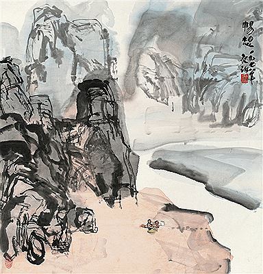 LANDSCAPE by Xuezhong Wang - Auction record, sale price, and art valuation. Compare with similar artists and explore comparable artworks.