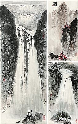 LANDSCAPE (3) by Wenjun Zhang - Auction record, sale price, and art valuation. Compare with similar artists and explore comparable artworks.
