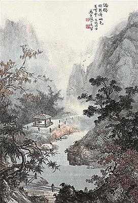 LANDSCAPE by Qiou Ma - Auction record, sale price, and art valuation. Compare with similar artists and explore comparable artworks.