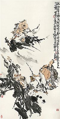 Sample artwork by Zhanyan Liang (Born 1956), known for painting - View similar artists and auction records