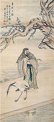 CHARACTER AND CRANE