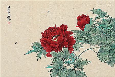 RED PEONY
