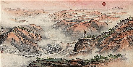 SUN SHINING IN YAN'AN