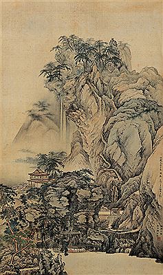 PINE AT STREAM