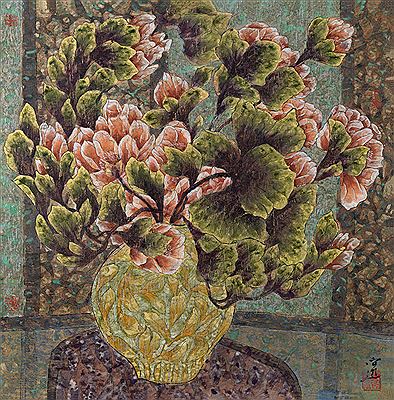 FLOWER IN VASE by Xiangxun Chen - Auction record, sale price, and art valuation. Compare with similar artists and explore comparable artworks.
