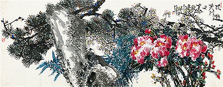 Sample artwork by Yong Lin (Born 1942), known for painting - View similar artists and auction records