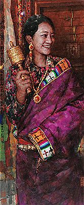 Sample artwork by Haiyan Nan (Born 1962), known for painting - View similar artists and auction records